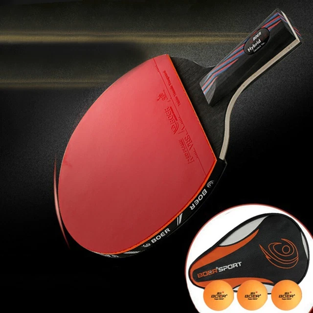 Joola Ping Pong DHS Hurricane - Pagaia Professionale 5 Strati Gomma ITTF Per Tornei Racchetta Ping Pong - 14
