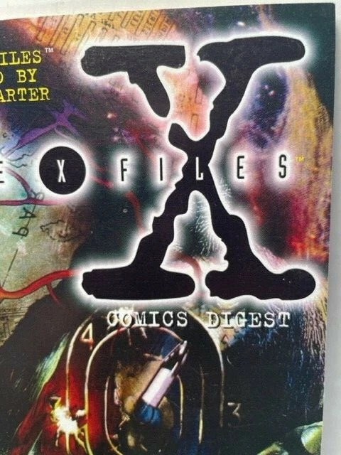 X-Files Digest 1 Topps Comics Scully and Mulder FBI Comic Book Collectors 1995 3