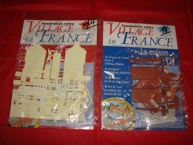 Maquette De Village Français HO – La Maison De La Presse PRAS – Kits N°36 & 37 à Monter