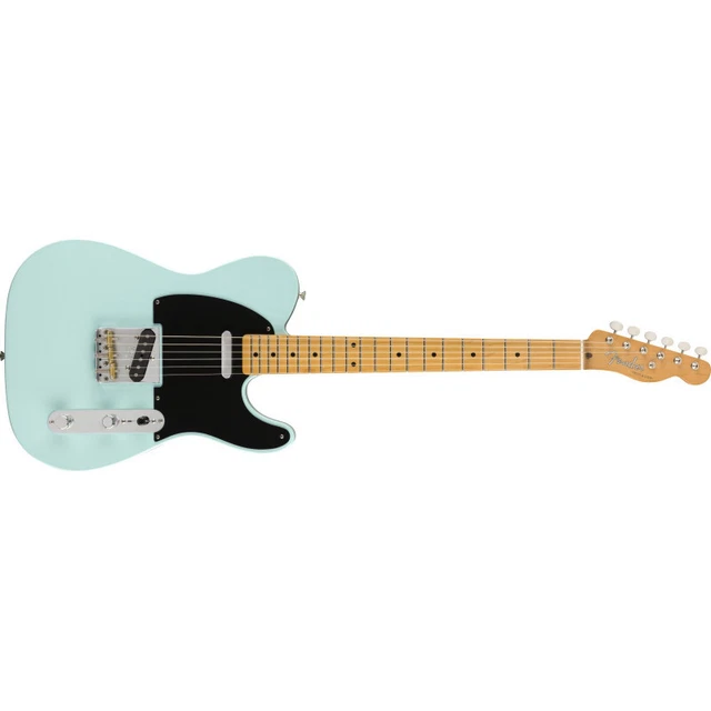 Fender Vintera '50s Telecaster Modified - touche érable - Daphne Blue (+ housse)