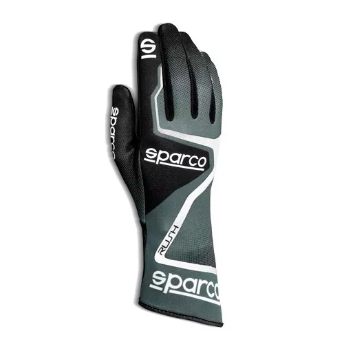 Sparco Kart Handschuhe RUSH grau/weiß Gr. 10