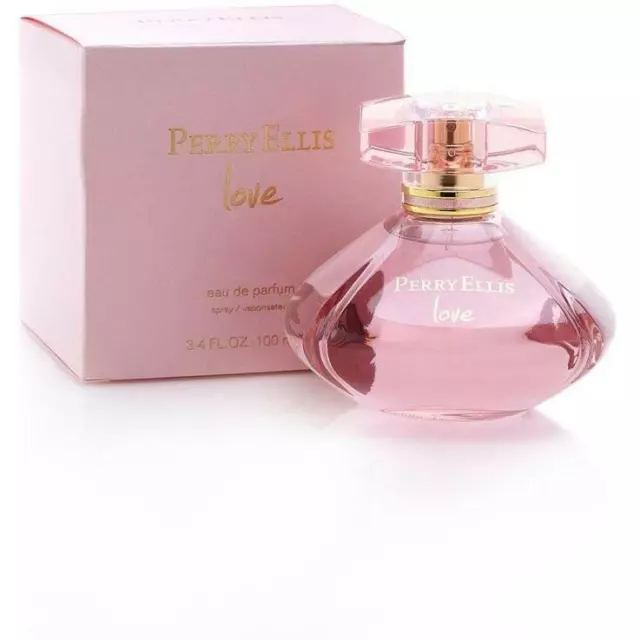 LOVE Perry Ellis women 3.4 oz 3.3 edp perfume spray NEW IN BOX
