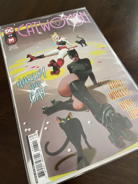 🔥 CATWOMAN #43 NM 🔥 1st RED CLAW app In Mainstream DC Harley Quinn Jeff Dekal