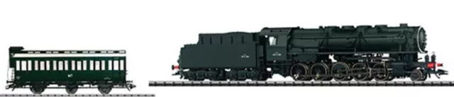 Trix H0 22147 Dampflok Serie 150 X SNCF + Mannschaftswagen - Sound - NEU + OVP