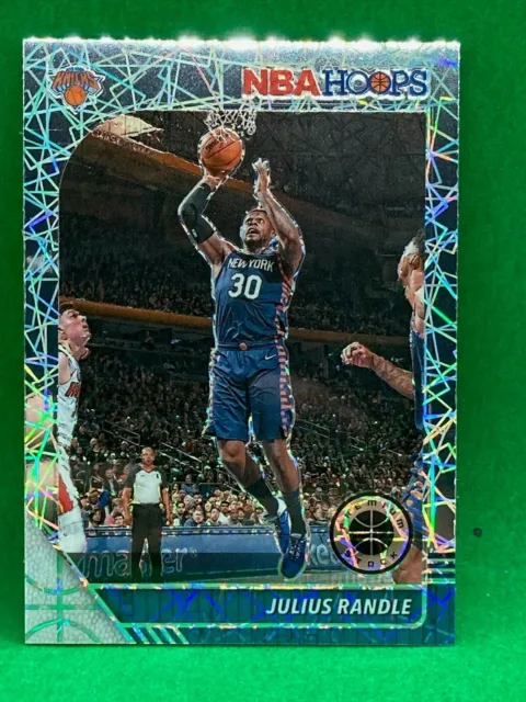 Julius Randle 2019-20 Hoops Premium Stock LAZER PRIZM NBA Card Knicks