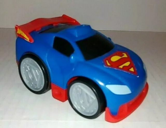 Fisher-Price Shake N' Go DC Superfriends Superman Car Rare
