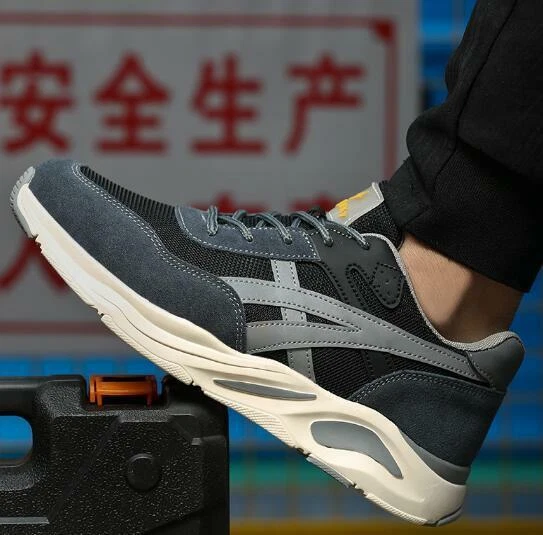 SAFETY SHOES WORK Hiking Shoes Steel Toe Cap Men Women Comfortable