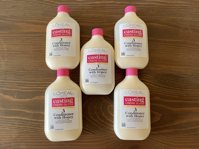 L’ORÉAL PARIS CASTING Crème Gloss Conditioner With Honey 5 X 60ml £10. ...