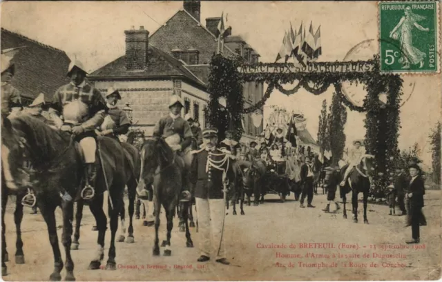 CPA Cavalcade de BRETEUIL (43343)
