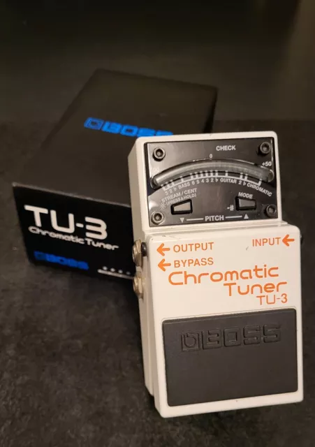 Boss TU-3S Chromatic Tuner Guitar and Bass Effects Pedal