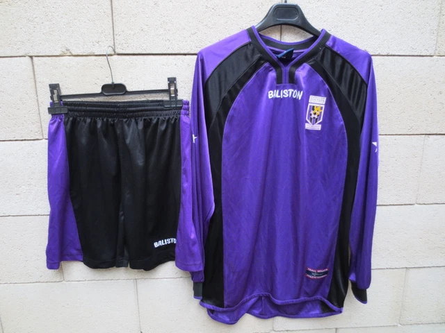 Maillot De Football Vintage FC Istres Domicile 2004-2005 - Matchworn - N°8 SAVELJIC