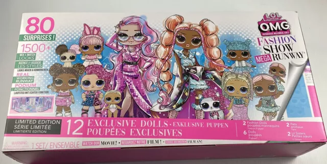 L.O.L. Surprise O.M.G. Fashion Show Mega Runway + 12 Dolls - Limited Edition