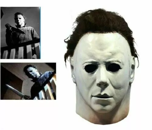 Michael Myers Halloween Latex Mask Trick or Treat full head adult costume dress