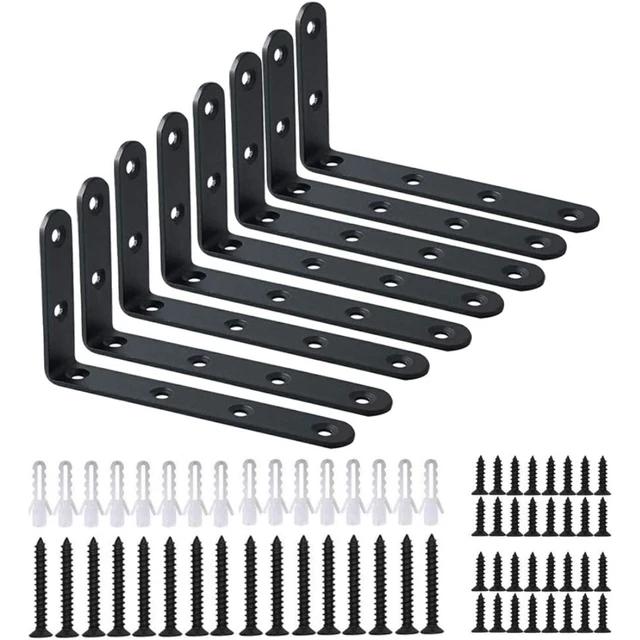 Garage Shelf Brackets Metal Heavy Duty Floating Storage Wall Shelving Support..