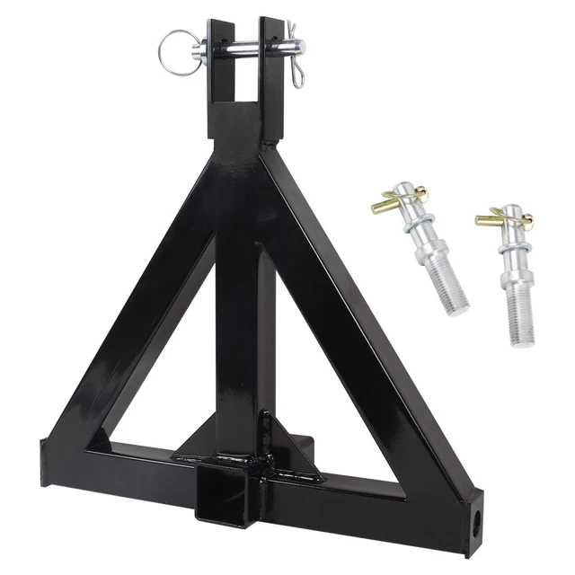 3 Point 2 Receiver Trailer Hitch Category One Tractor Tow Hitch Drawbar Adapter