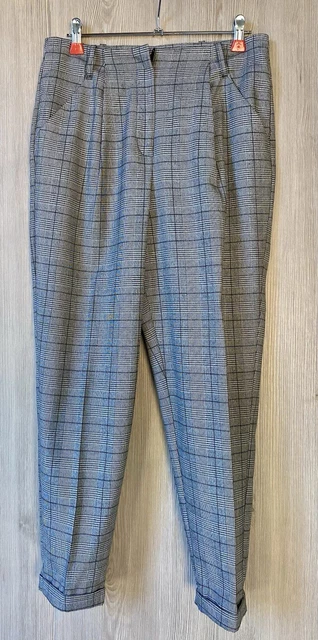 Pantalon Gris Renatto Bene Taille 38 - Neuf Sans étiquettes, Coupe Droite Pour Femme