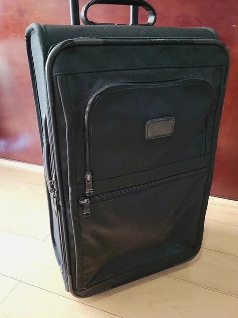 TUMI Ballistic Nylon Black 23” x 14"x 9" 2-Wheeled Carry On Suitcase
