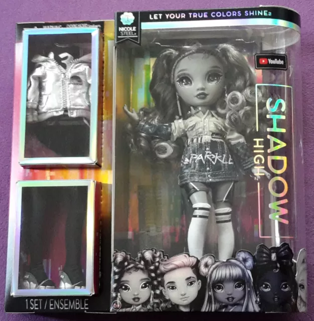 1x Shadow High Puppe Nicole Steel Doll OVP Rainbow