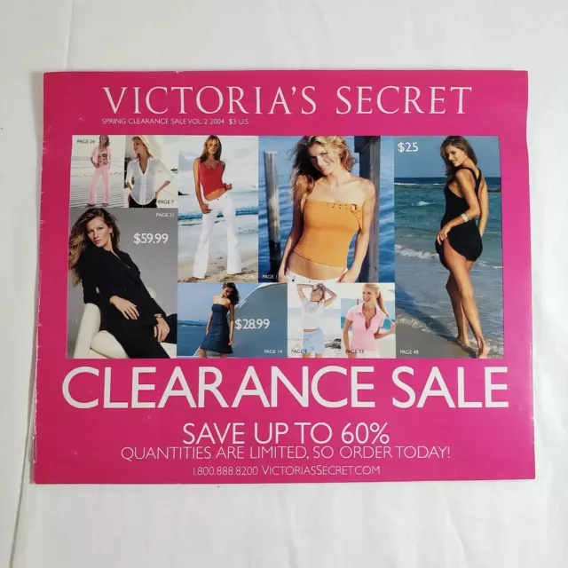 VICTORIA'S SECRET Catalog - March Sale '98 - 92 pgs - LIKE NEW+