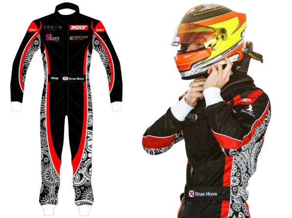 Combinaison Go Kart Racing Cik Fia Niveau 2 Approuvé Avec Sublimation...