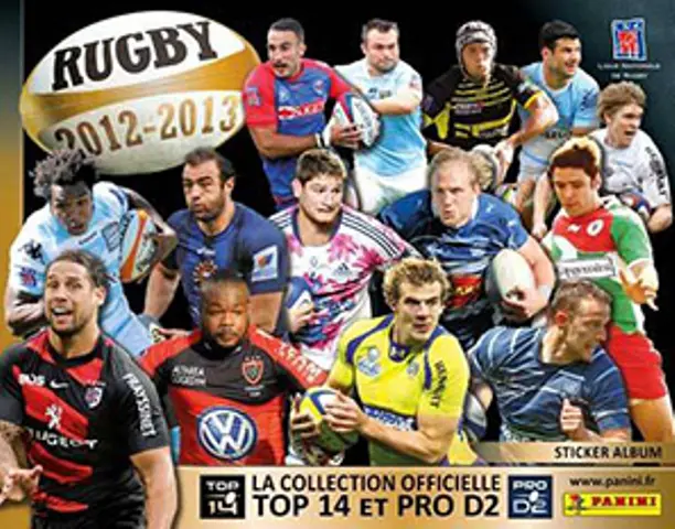 Panini Rugby France 2012-2013 Vignette Sticker Au Choix