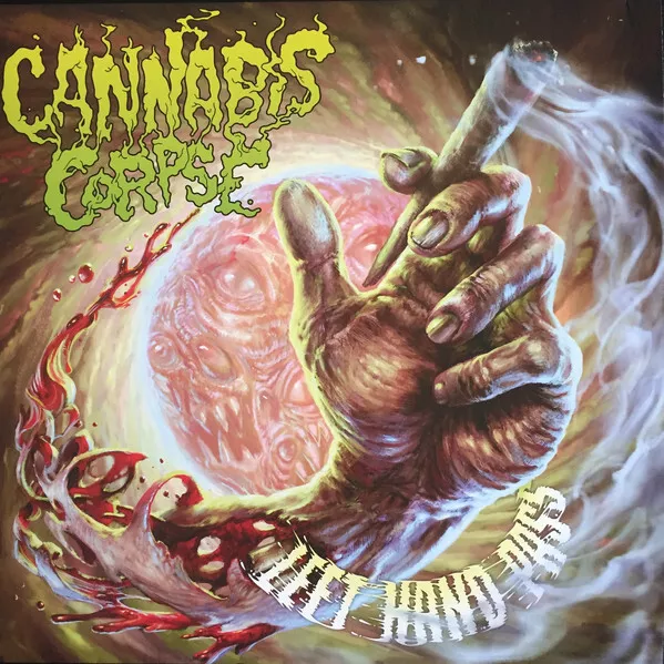 Cannabis Corpse - Left Hand Pass ++ ROSÉ LP ++ NEU !!