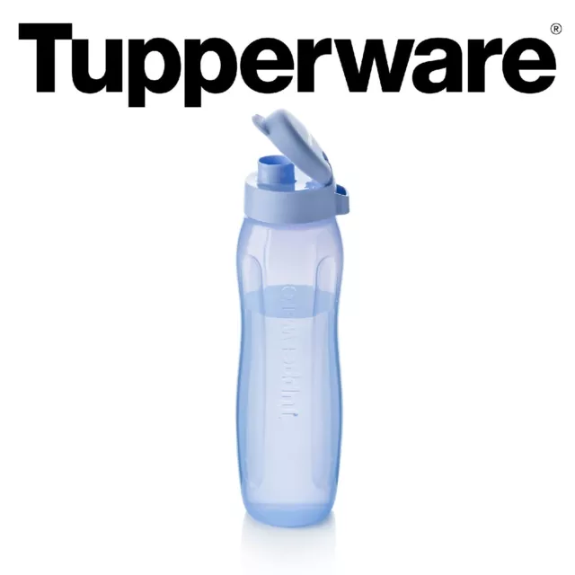 Tupperware Eco Easy Trinkflasche 750 ml pastell flieder lila Klickverschluss NEU