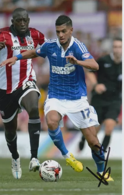 Ipswich Town Hand Signed Kevin Bru 6X4 Photo 1.