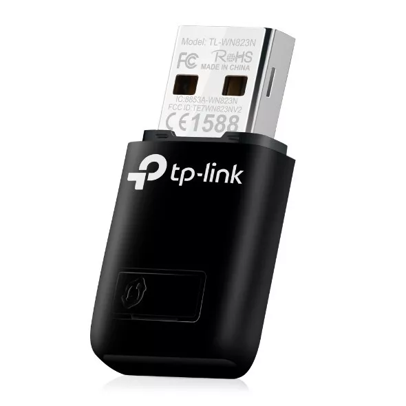 TP-Link TL-WN823N Mini Adaptador USB Inalámbrico N de 300Mbps
