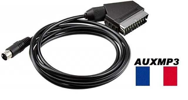 Link-e : Cable RGB Peritel Compatible avec la Console SEGA Megadrive 2 (NON Compatible SEGA Megadrive 1 Link-e : Cable RGB Peritel Compatible avec la Console SEGA Megadrive 2 (NON Compatible SEGA Megadrive 1