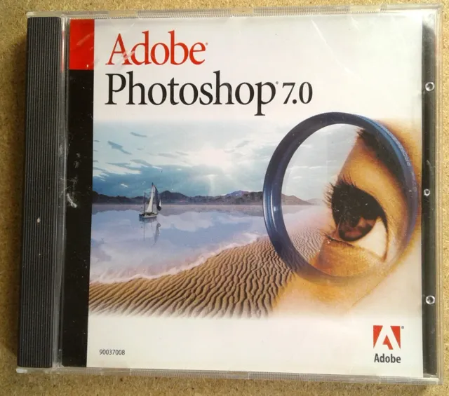 Adobe Photoshop 7.0 - Macintosh / Mac - FR - Avec Clé - LIRE / READ DESCRIPTION