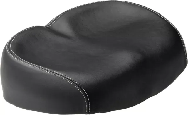 Wide Large Big Bum Bicycle Bike Seat Saddle Gel Cycling Noseless Cruiser Cushion