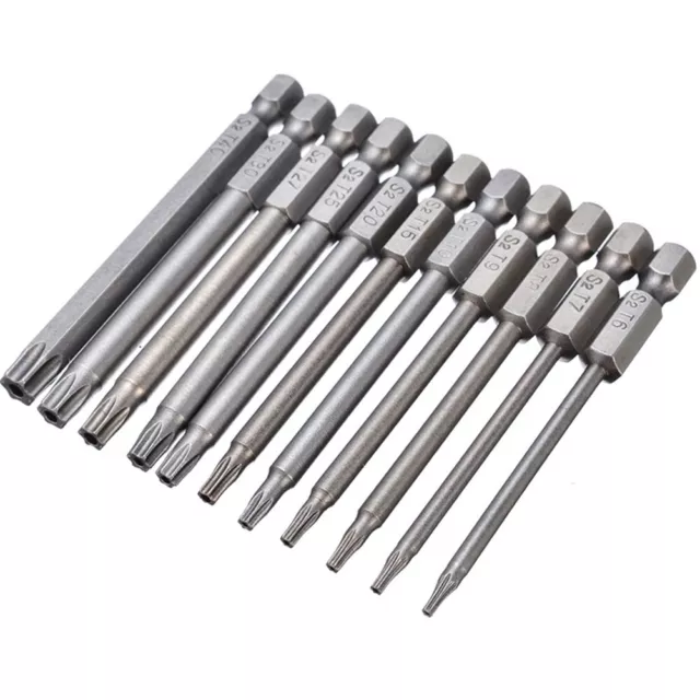 Tête magnétique haute performance T40 bit torx 75 mm pour vis étoilées invio