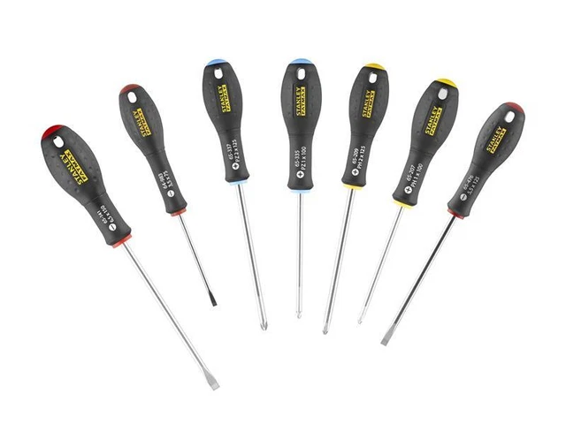 Stanley STA065438 Fatmax Screwdriver Ensemble, 7 Pièce