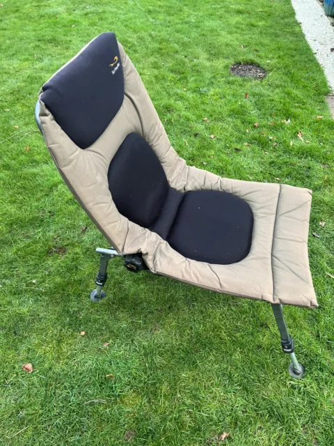 TF GEAR TFGEAR Wide Fishing Chair Quick Fold Adjustable Not JRC FOX Very  Comfy £15.00 - PicClick UK