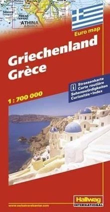 Hallwag Straßenkarten, Griechenland: With Touring I... | Buch | Zustand sehr gut