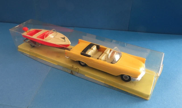 Coffret Norev - Chrysler New Yorker Avec Dinghy Rocca - Miniature Collection