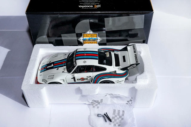 Miniature Exoto 1/18 Porsche 935 Turbo Noire - Diecast, Référence 18101, Occasion