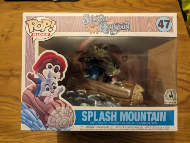 Funko Pop! Rides Disney 47 Splash Mountain Disney Parks Exclusive DAMAGE