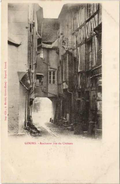 CPA GISORS Ancienne Rue de Chateau (1149897)