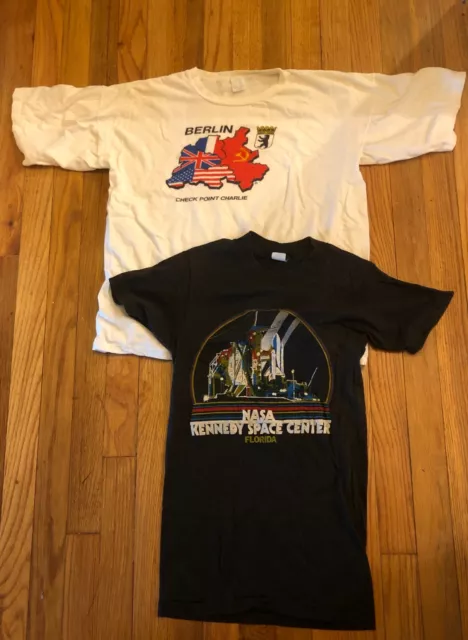 VINTAGE T-SHIRTS FOR Nasa's Kennedy Space Center and Berlin's ...