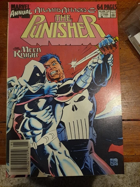 The Punisher Annual #2  1st Vs Moon Knight VF/ NM 9.0