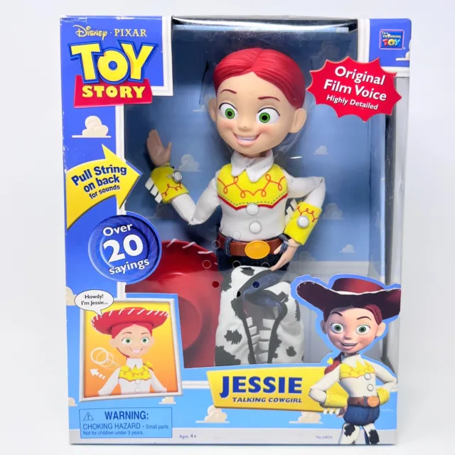 Disney Pixar Toy Story Jessie Talking Cowgirl W Original Film Voice