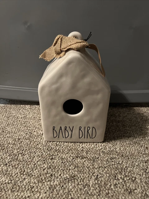 rae dunn baby bird birdhouse