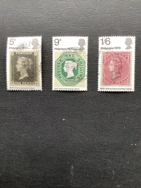 1970 "Philympia" - Stamp Exhibition, London Used Postage Stamps