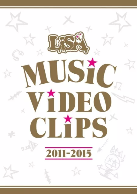 New LiSA MUSiC ViDEO CLiPS 2011-2015 2 Blu-ray Japan ANSX-10044 4534530093622