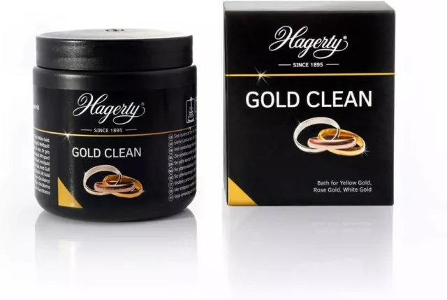 Hagerty Gold Platinum Clean Jeweller Jewellery Cleaner Dip Bath Polish Shine 999