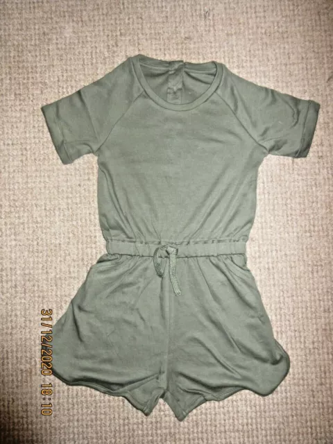 Wholesale Joblot Brand New Kids Khaki Cotton Playsuit Various Sizes