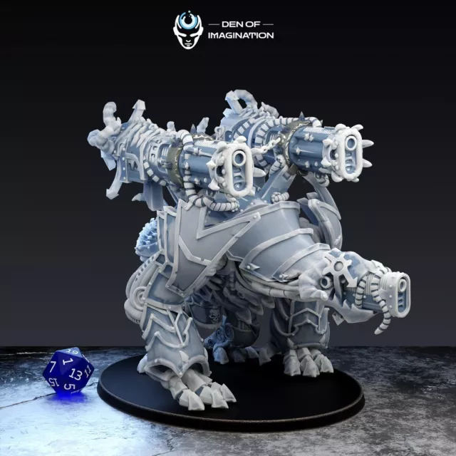 Chaos Steelhound Infernus, Proxy Tabletop Miniaturen für Wargaming