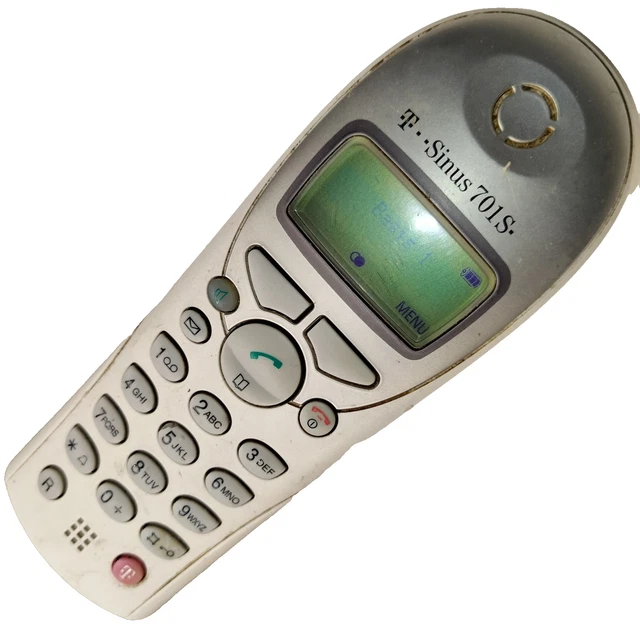 Telekom Sinus CA 37 Trio - Set Cordless Con Segreteria, 2 Portatili, 10 Ore Di Conversazione